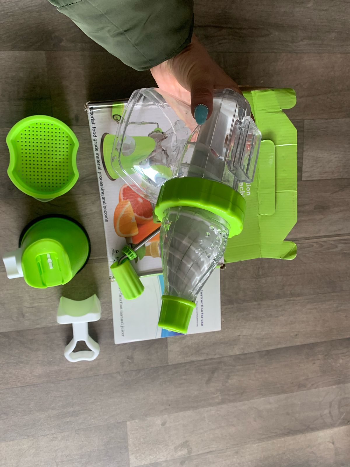 Miniatura 3 de Extractor De Jugos Manual Para Frutas Y